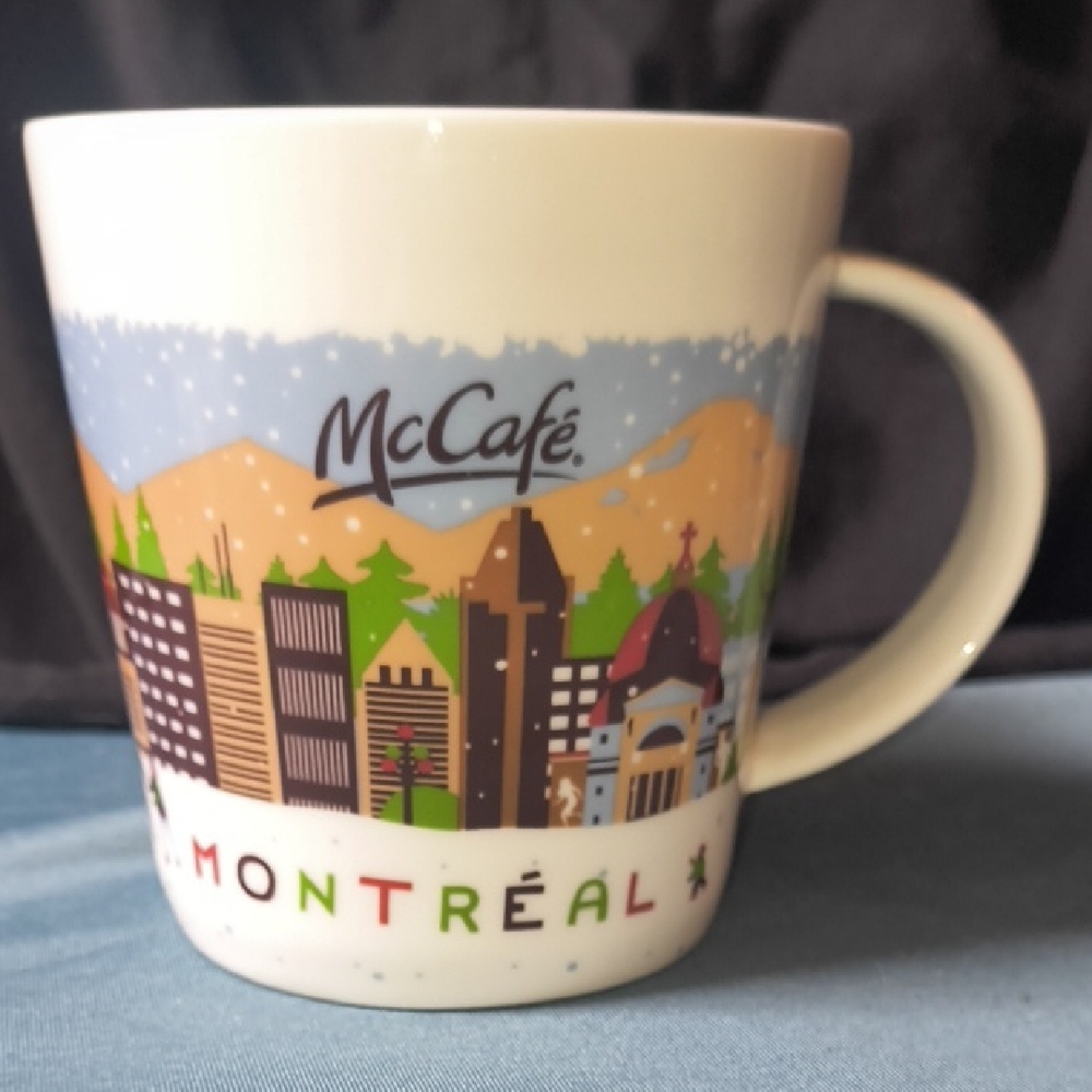 McCafé McDonalds Montréal city-themed Limited Edition Coffee Mug